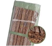 Suinga. DOUBLE ÉCORCE naturelle 2 x 3 m, pour OCCULTATION, ombrage ou délimitation de votre jardin.