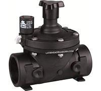Suinga ÉLECTROVANNE 1 1/2" 24V Bermad avec régulateur de débit série 200, à usage résidentiel et agricole. Fonctionne avec des programmateurs d'arrosage électriques.