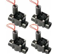 Suinga Électrovanne d'arrosage 1" PGV100 Hunter 9V | Pack de 8 électrovannes d'arrosage avec solénoïde de 9 volts | Valve femelle d'arrosage pour programmateur à piles | Systèmes d'arrosage fiables