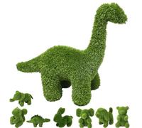 Suinga Figurine de gazon artificiel dinosaure brachiosaure 26 x 65 x 80 cm Idéal pour jardin, terrasse et maison