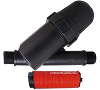 Suinga - Filtre à disques 3/4" pour tuyau 25 mm. Utilisé dans les installations d'arrosage pour goutte à goutte. Filetage 3/4" et capacité filtrée 120 mesh