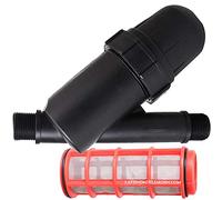 Suinga Filtre d'irrigation 1" | Filtre en maille pour tuyau 32 mm | Système de filtration pour irrigation 120 mailles Noir
