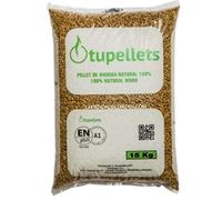 Suinga Granulés de bois pour chauffage 15 kg, 100 % naturel Utilisation pratique et efficace.