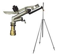 Suinga - Kit d’arroseur Ibis 1" circulaire 360º 13-23 MTS. Pression 1,5 à 5 bars. Comprend un support de trépied en métal 1".