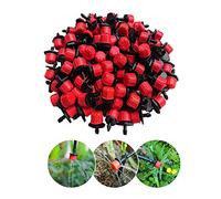 Suinga Lot de 100 Goutteur Réglable 0-70 l/h pour arrosage, Système D'arrosage Automatique, Tuyau Egouttement. Utilisé dans les jardins