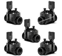 Suinga Lot de 5 Electrovannes 1" 24V 100HV R.Bird. Fonctionne avec des programmateurs électriques de n'importe quelle marque du marché