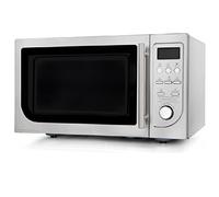 Suinga Micro-ondes 900 W Grill 1000 W Capacité 25 L 8 niveaux de puissance Acier INOX.