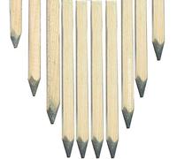 Suinga - Pack 10 x Poteaux tuteurs en bois de 200 cm, diamètre de 3 cm. Support pour arbres. Construction de clôtures, palissades, pergolas, agriculture