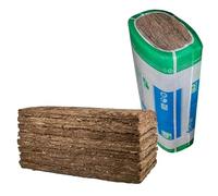 Suinga Panneau en laine de roche 135 x 60 x 5 cm (lot de 12,96 m2) | Isolation thermique et acoustique pour logements | Laine isolante pour la maison