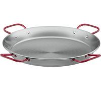 Suinga - Poêle à Paella Acier Classique Lacor 4 Poignées [90 cm - 50 Portions]