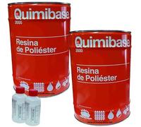 Suinga Résine de polyester 10 kg pour réparations + catalyseur au peroxyde - Utile pour les réparations de voitures, piscines, réservoirs, nautiques et industriels