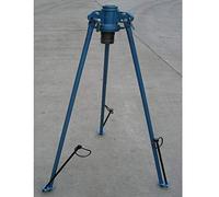 Suinga Support agricole 2" pour arroseur d'arrosage Hauteur : 114 cm. Trépied en acier. Raccord inférieur Layflat 2".