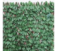 Suinga - Treillis en osier extensible avec des feuilles d'érable. 1 x 2 mètres.