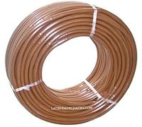 Suinga Tuyau d'arrosage goutte à goutte 16 mm 100m, Espacement de 33 cm entre les goutteurs, marron