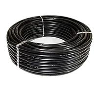Suinga Tuyau d'arrosage goutte à goutte 16 mm 100m, Espacement de 33 cm entre les goutteurs, noir