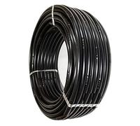 Suinga Tuyau d'arrosage goutte à goutte 16 mm 100m, Espacement de 33 cm entre les goutteurs, noir