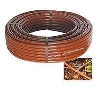 Suinga - TUYAU D'IRRIGATION 16MM MARRON, sans goutteurs, 100m.