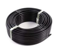 Suinga Tuyau en plastique PE-LD 25 m x 12 mm (PN 2,5) - Tuyau d'alimentation - Tuyau d'arrosage en plastique noir