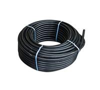 Suinga Tuyau en Polyéthylène 25mm | Tuyau Agricole 25mm 6 bar 100 mètres | Tuyau d'irrigation 25mm | Tuyau d'irrigation 25 mm, noir