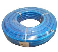 Suinga TUYAU MULTICOUCHE BLEU FONTANERIE 16MM AVEC ISOLATION BOBINE 50 MÈTRES Épaisseur 2 mm Pression maximale 10 bar Idéal pour ACS (eau chaude sanitaire) supporte jusqu'à 95 °C.