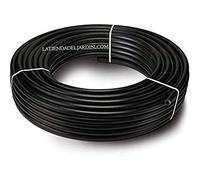 Suinga Tuyau Polyéthylène 25mm | Tuyau Agricole 25mm 2,5 bar 100 mètres | Tuyau d'irrigation 25mm | Tuyau d'irrigation 25mm, noir