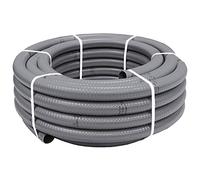 Suinga Tuyau PVC flexible hydrotube gris (32 mm, 5 mètres)