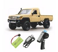 SUIOPPYUW 1 pièces télécommande complète Voiture en Plastique pour MN82 1/12 Chenille RC Voiture Accessoires pièces de Rechange RC pièce de Mise à Niveau, Doré