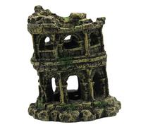 SUIOPPYUW Aménagement paysager avec rocaille, cachette en Pierre, décoration d'aquarium enrichissant l'esthétique Naturelle, Poissons se sentant en sécurité chez eux,