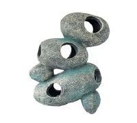 SUIOPPYUW Aménagement paysager d'aquarium en Forme de Grotte : Un atout Charme et Espace de Jeu pour Les Poissons d'eau Douce et d'eau mer. Décoration idéale pour Les terrariums.