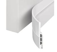 SUIOPPYUW Application polyvalente : Joint d'étanchéité à 3 trous pour porte, isolation thermique et phonique, en gel de silice, pour une efficacité, blanc