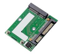 SUIOPPYUW Carte adaptatrice SSD M compacte Compatible avec Les SSD M Mini PCIe. Installation Simple et (Plug and Play), Aucun Pilote requis. Module Adaptateur Mini PCIe vers