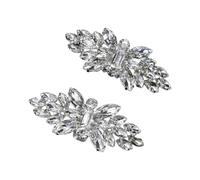 SUIOPPYUW Clips décoratifs en Strass pour Chaussures de mariée : embellissements Polyvalents pour Un Look étincelant Unique pour Chaque Femme. À Faire soi-même :