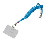 SUIOPPYUW Cordes suspendues universelles pour téléphone Portable avec Cordons de Cou de Carte Anti- bandoulière Collier Longes Sangle Cadeau d'anniversaire, Bleu foncé