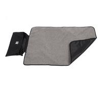 SUIOPPYUW Couverture extérieure Double Face Couverture imperméable,Noir | compagnon de voyage polaire confortable et couvertures de stade en tissu Oxford durable imperméable coupe-vent