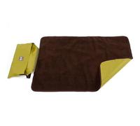 SUIOPPYUW Couverture extérieure Double Face Couverture imperméable,Vert | compagnon de voyage polaire confortable et couvertures de stade en tissu Oxford durable imperméable coupe-vent