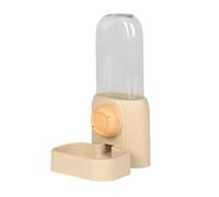 SUIOPPYUW Distributeur d'eau pour Chat d'une capacité de 520 ML sur Cage à Placer sur Une Table de qualité Alimentaire et il Existe 3 Options de Couleurs, Couleur Abricot