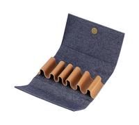 SUIOPPYUW Étui rigide et étanche pour huiles essentielles, pouvant contenir 6 flacons. Se glisse facilement dans un sac de voyage une trousse de toilette.