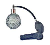 SUIOPPYUW Flacon rechargeable étanche au style classique. Offre style et fraîcheur. Préserve l'intégrité du parfum. Le flacon permet de verser le parfum et est réutilisable, Gris argenté