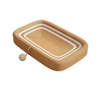 SUIOPPYUW Griffoir/lit d'intérieur pour Chat offrant Confort et Contre Les dégâts sur Les Meubles. Tapis à griffer interactif pour Jouer et se