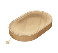SUIOPPYUW Griffoir résistant pour Chat avec griffoir en sisal et Balle Suspendue pour Un Divertissement sans Fin des Chats d'intérieur. antidérapant et Durable.