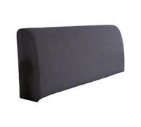 SUIOPPYUW Housse de tête de lit Universelle Extensible, Anti-poussière, optimale du Dossier de lit, décoration intérieure, revêtement rembourré, Gris, 1.5 m x 0.7 m