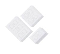 SUIOPPYUW Installation Facile. Plaques murales isolantes pour interrupteurs et Prises. Isolation Thermique fiable pour Une économie d'énergie optimale. Isolateurs de Prises et