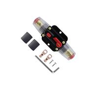 SUIOPPYUW Interrupteur principal de sectionnement avec bouton de réarmement manuel pour disjoncteur et système audio voiture 12 V/24 V. Accessoires compatibles avec les, 100A, longueur 9.8 cm