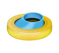 SUIOPPYUW Joint de bride de WC, dispositif anti-retour et anti-odeurs, pièces de réparation universelles pour salle de bain, installation facile, gel anti-fuite pour WC,