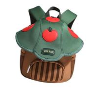 SUIOPPYUW Mini Sac à Champignon léger et élégant, Sac d'école Mignon pour Les Tout-Petits, Tendance de la Mode, à Livres d'aventures Quotidiennes, Mini pour Enfants, Cadeaux, Vert, 20x9x23cm