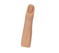 SUIOPPYUW Outil d'entraînement pour la manucure : modèle de doigt en silicone flexible à l'aspect réaliste, idéal pour présenter des bijoux. Profondeur d'encastrement : environ 10 mm. Améliorez votre