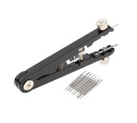 SUIOPPYUW Outils Professionnels pour Barrettes de Montre, kit Compact et Portable pour Le Retrait des goupilles de Bracelet, idéal pour Les réparations efficaces. Pince à