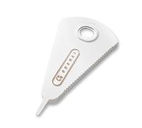 SUIOPPYUW Ouvre-boîte Outil d'ouverture de Pot de Confiture Salle à Manger Bouteille de Boisson Couvercle Remover Forme Triangulaire Gadget de Cuisine à économie de Travail, Blanc