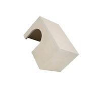 SUIOPPYUW Petit château pour Animaux de Compagnie, Accessoires pour Cage à Hamster, Cochon d'Inde, Chinchilla, Rat, avec Trou, Couleur du Bois, Dessus Plat