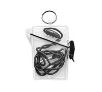 SUIOPPYUW Porte-Badge Vertical étanche et fiable, Rangement sécurisé pour Cartes d'identité, clés, activités comme la Natation, la plongée et Le Camping, avec Cordon